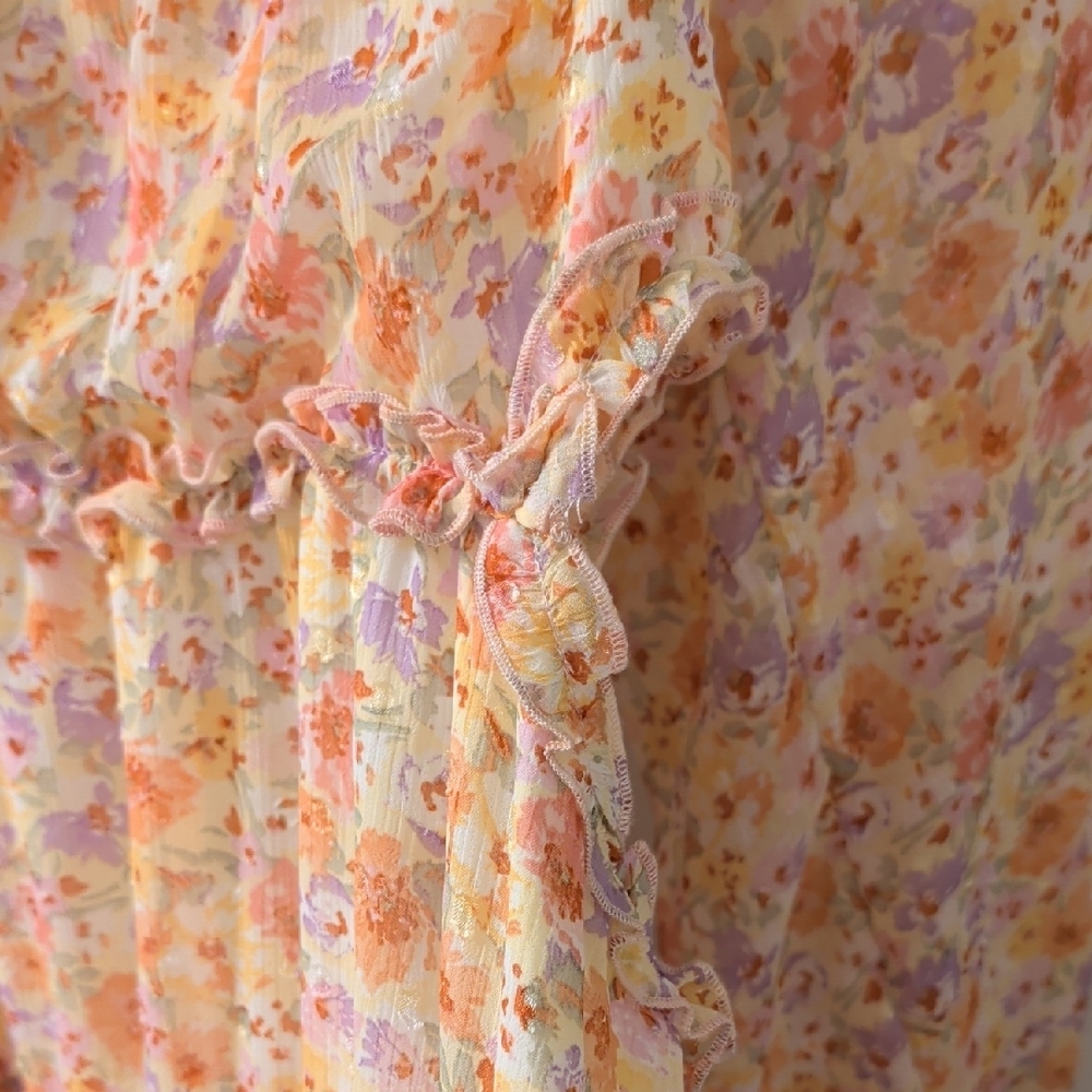 Jessica Simpson Pastel Floral Dress - Picture 2 of 5
